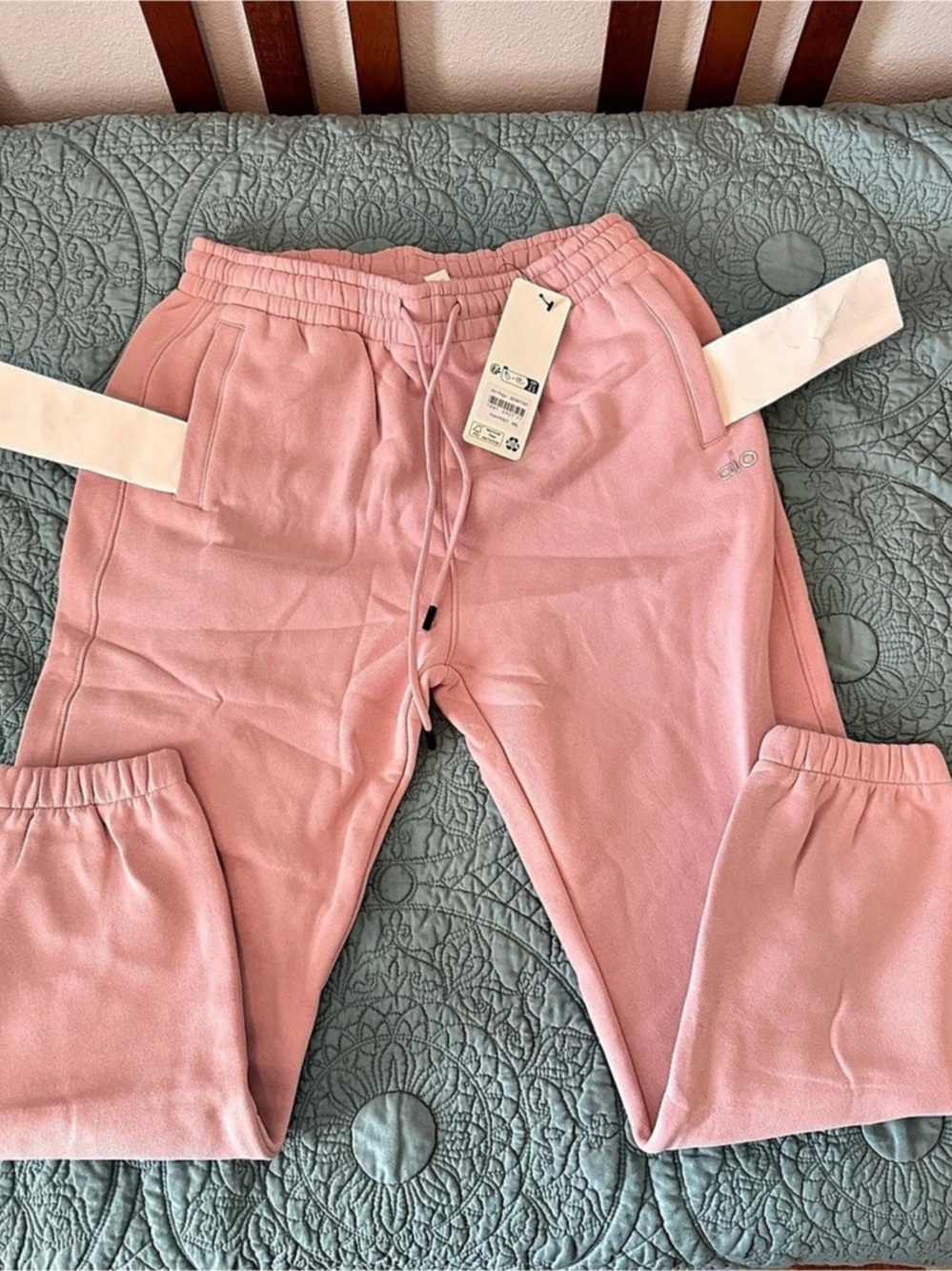 Alo Pink Jogger Pants Size XXL NWT